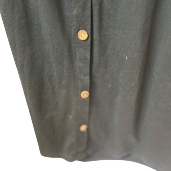 Made in Italy Brand Midi Dress, Mixed Media, Edgy Artsy Lagenlook Art to Wear  M - Picture 8 of 10